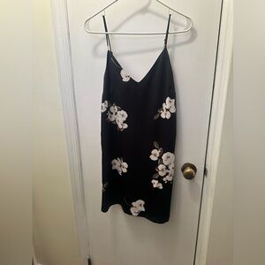 Dynamite Black and White Patterned Dress